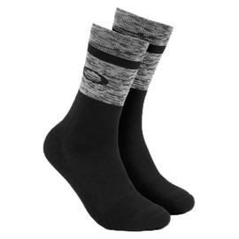Oakley STRIKING REGULAR SOCK 25.0 Men's Baseball Socks, (02E) BLACKOUT, 25.0-27.0 cm