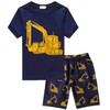 Little Hand Boys Tractor Pajamas Set 2 pc Kids Childrens