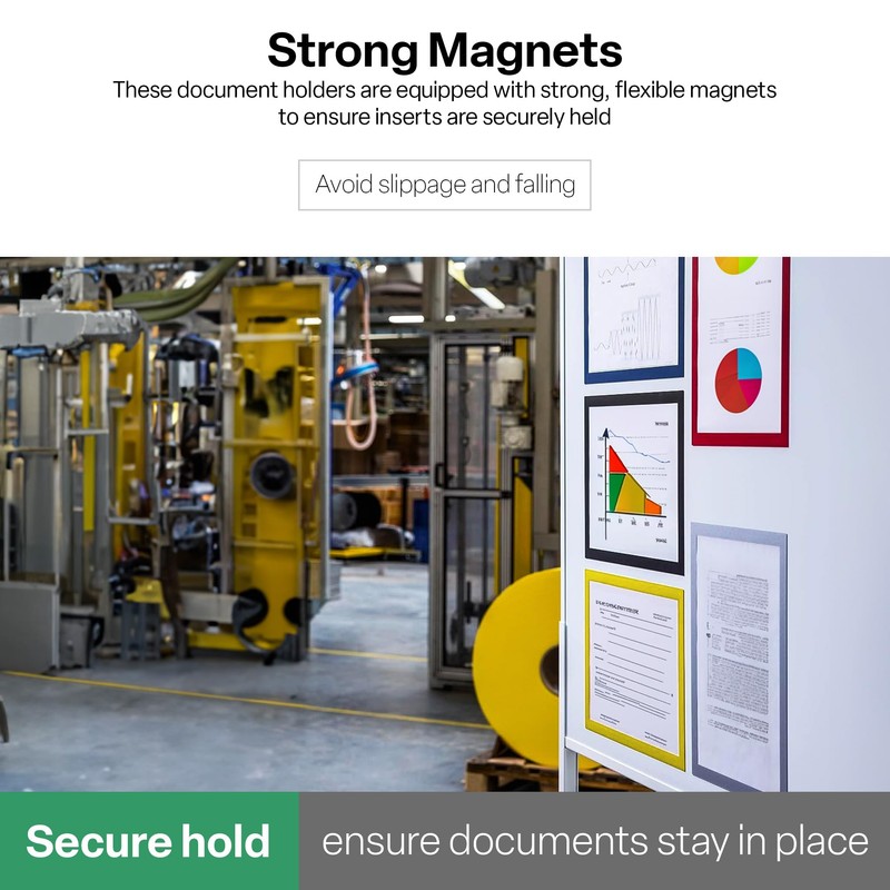 Shadow Foam Magnetic Document Holder Frame | Pack of 5