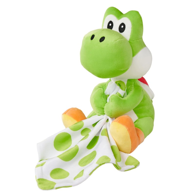 Simba My Mario Yoshi con panno di peluche (23 cm)