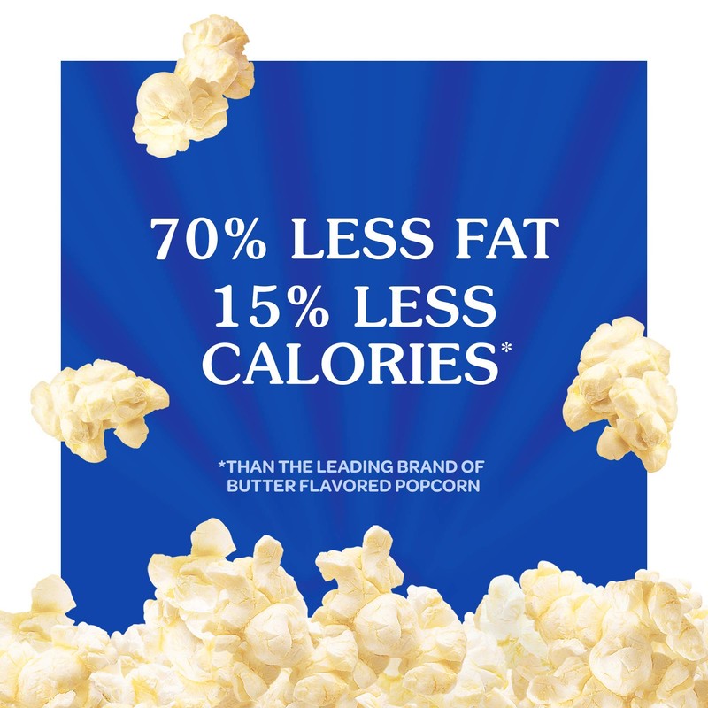 ACT II Light Butter Microwave Popcorn Bags, 6-Count (Pack of