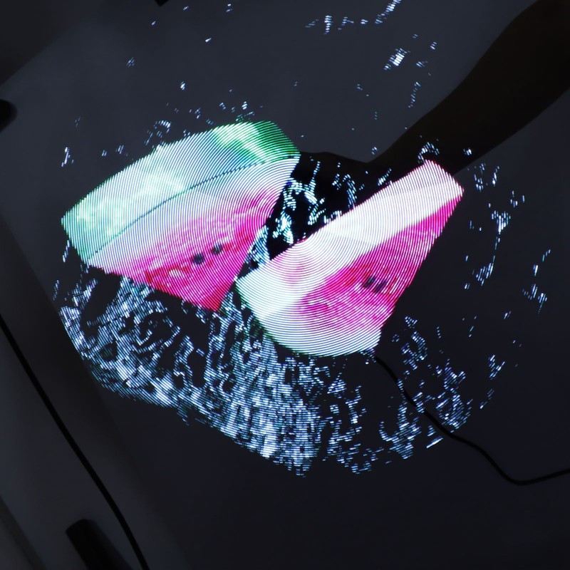 3D Hologram Fan 224 LED Light Beads High Resolution 3D