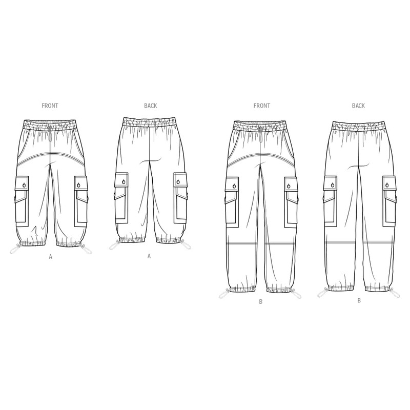 Simplicity UNISEX - Patrón de costura para pantalones, multicolor