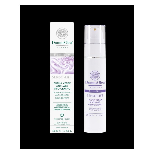 Domus Olea Toscana Senso Lift Green Anti-Aging Face Day Cream,