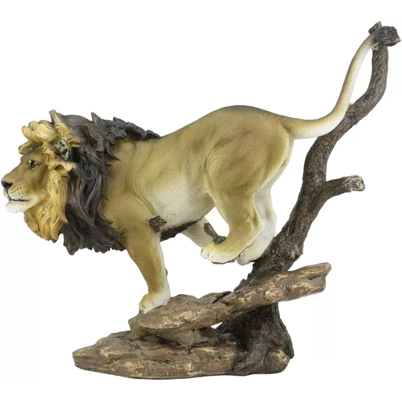 Ebros Lion King of The Jungle Running Down A Sloping