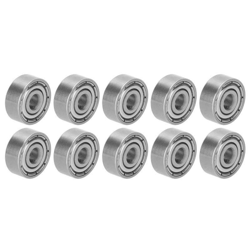 10Pcs Ball Bearing Stainless Steel Mute Rolling Skateboard Wheel Drive