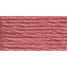 DMC 117-223 Six Strand Embroidery Cotton Floss, Medium Shell Pink, 8.7-Yard