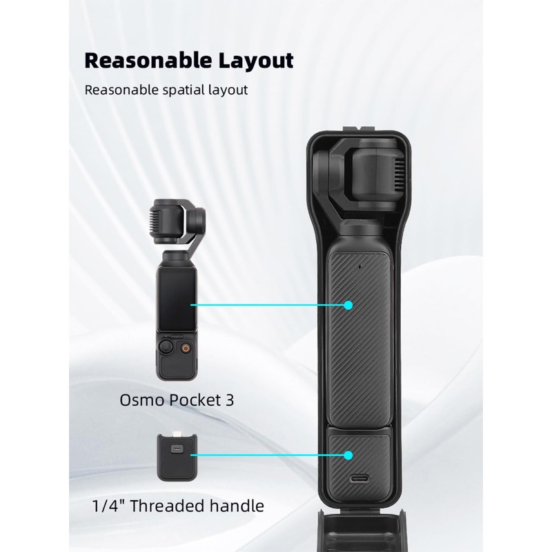 OSMO POCKET 3 Protective Case Portable Protective Carrying Case Protective