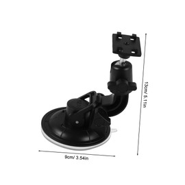 Ciieeo Car Phone Mount Suction Cup Tablet Holder for Windshield Rotation Easy Singlehanded Use Compatible with Various Devices for Navigation Cars and Trucks