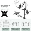 ProCase 6-in-1 Desktop Selfie Stand with 10.2" LED Ring Light,