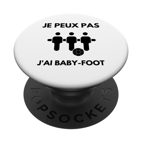 I Can Not Have Football Table Football Gift PopSockets Adhesive