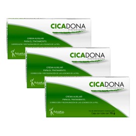 Cicadona Pirfenidona Crema 15g - 3 Pack Momento De Aplicación Día/noche Tipo De Piel Todo Tipo De Piel