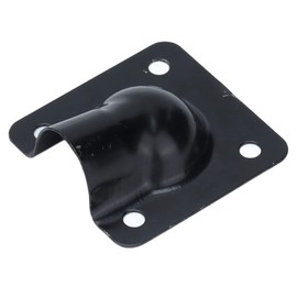 Black Stainless Steel Exhaust Muffler Deflector for GX110 GX120 GX160 GX200 - Noise Reduction and Elegant Design