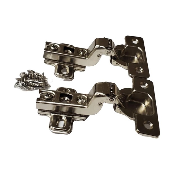 Lock Connection™-inset cabinet European Hinges, non-soft close, screw Mount, 105