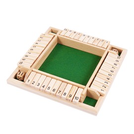 NYGGTYK 1 Set Flop Games, Wooden Flop Games, Exciting and Rich Games, Dice Games, Classic Board Games, Puzzle Games, Family Party Games