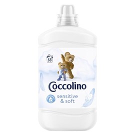 Coccolino Sensitive & Soft Fabric Softener 1700ml/57.5 fl oz 68 Washes