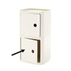 Kartell 497803 Door Componibili 30.5 x 32.5 cm ABS (Acrylonitrile Butadiene Styrene), Opaque