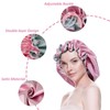 Silk Bonnet for Sleeping Satin Bonnets Double Layer Reversible Hair