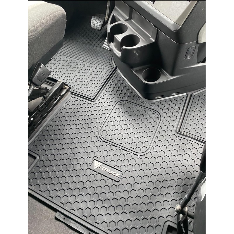 V-TRUCK CORP Rubber Floor MATS for Freightliner Cascadia 116 &