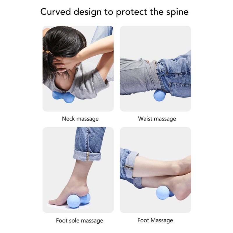 Massage Ball Set 3 Different Silicone Massage Balls for Deep