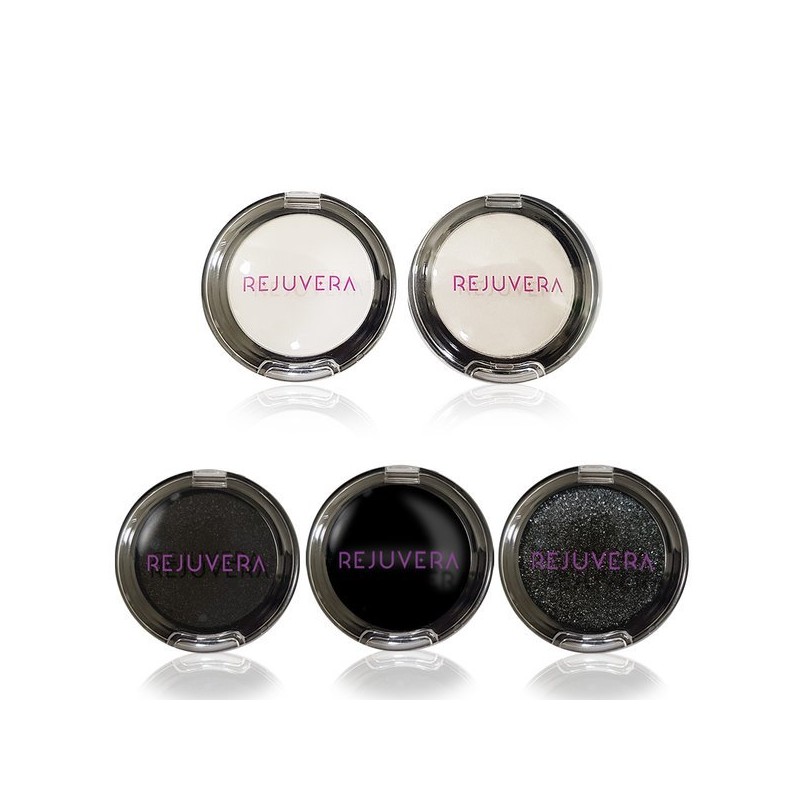 Rejuvera 레쥬베라 블랙 화이트 아이섀도우 Rejuvera Black White Eyeshadow