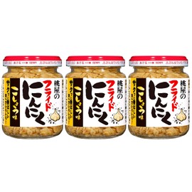 桃屋 フライドにんにくこしょう味 40g×3個【フライドガーリック にんにく BBQ サラダ パスタ トマト缶 】