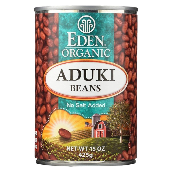 Eden Foods Aduki Beans, 15-ounce Cans (Pack of 12)