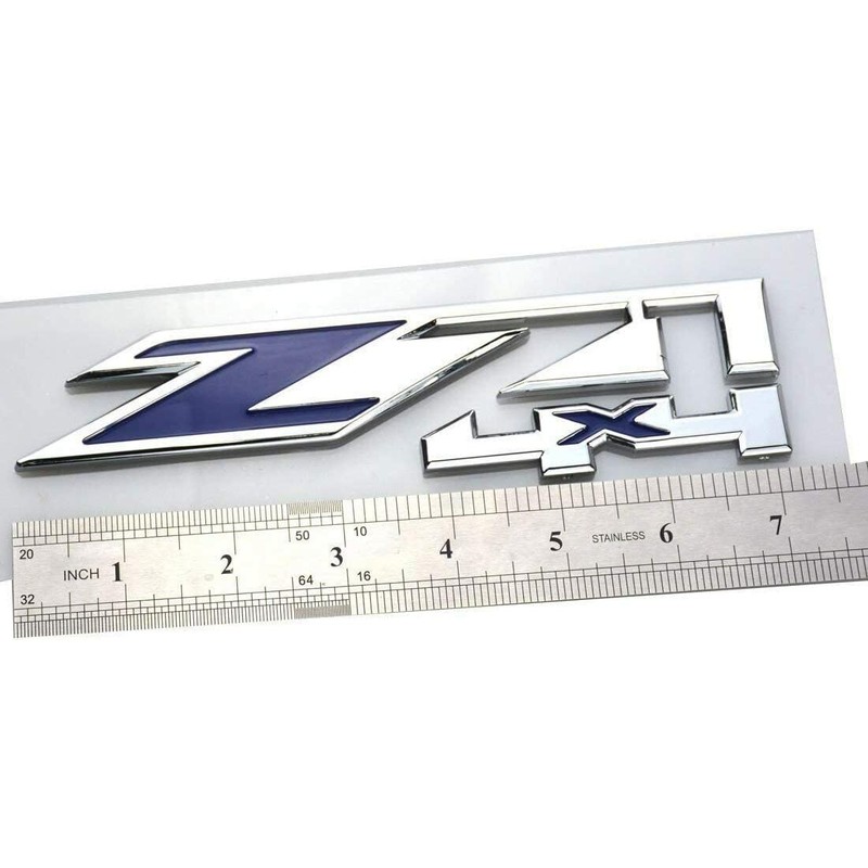 Tomilia 2Pack Z71 4x4 Emblems Badges Replacement for Chevy Silverado