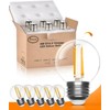 【Upgraded】 Dimmable E26 Led Bulb 60 Watt, G16.5 Light Bulbs