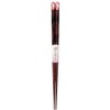Kawai 22307 Chopsticks Japanese Pattern Hanaagi Pink 8.3 inches (21
