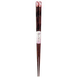 Kawai 22307 Chopsticks Japanese Pattern Hanaagi Pink 8.3 inches (21 cm)