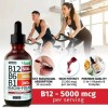 Vitamina B12 Sublingual 60 Ml Con B1 B6 Y B9