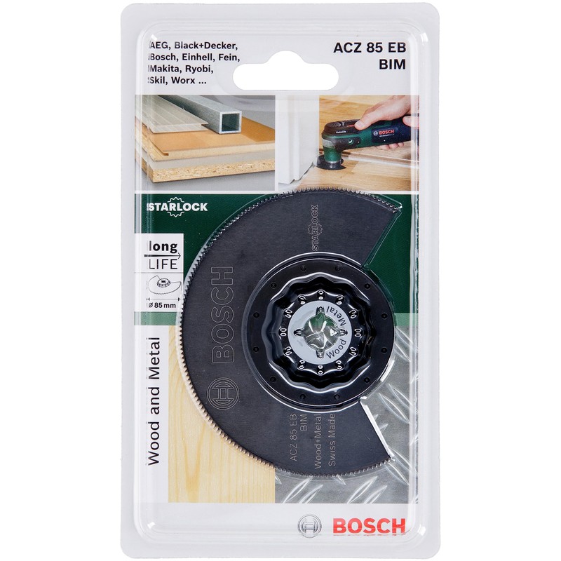Bosch Starlock ACZ 85 EB BIM Segment Saw Blade Wood