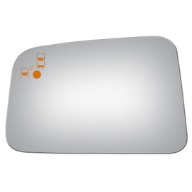 Burco 4644BC Driver Side Mirror Glass w/Blind Spot & Cross Path for 11-14 Ford Edge, Lincoln MKX