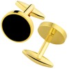 Dannyshi Cufflinks for Men and Tuxedo Shirt Studs Set with