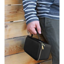 CASEMATIX Travel Case Compatible With Peloton Guide Strength Training Camera Workout Tracker and Peleton Accessories, Protects Smart Trainer, Cables, Remote and Mount