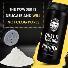 30 g Matte Styling Powder, Natural, Long-Lasting Styling Powder, Matte Texture, Easy to Apply, Non-Greasy, Strong Fixation, for Men and Women