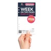2026 Week on one page diary & lined notes organiser