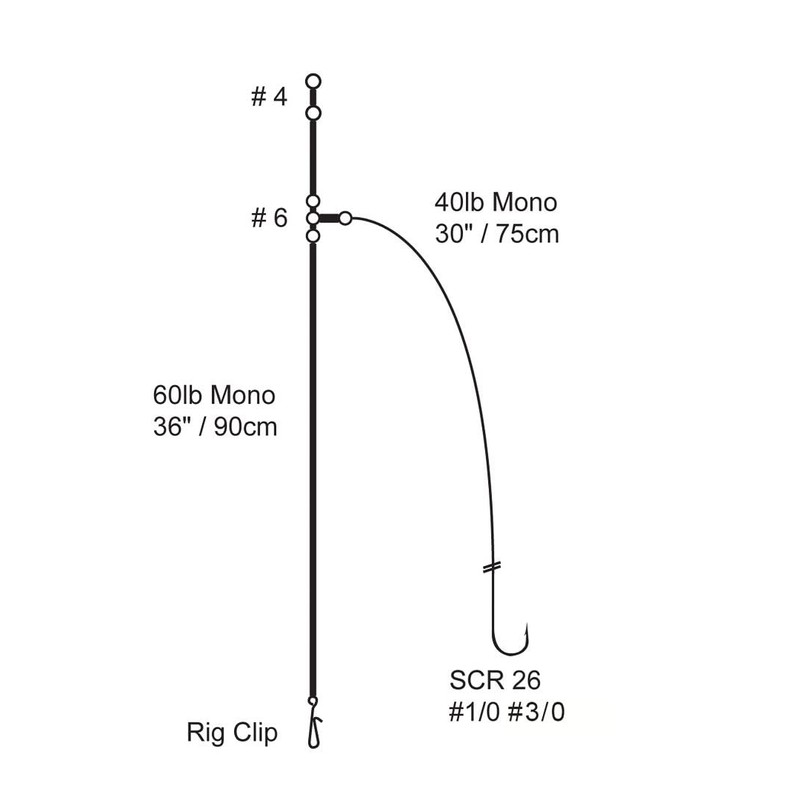 Cox & Rawle All Round Beach Rig (Distance Clip-Down Rig)