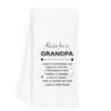 Grandpa Gifts Kitchen Towels, Grandpa Gifts from Grandkids, Best Grandpa
