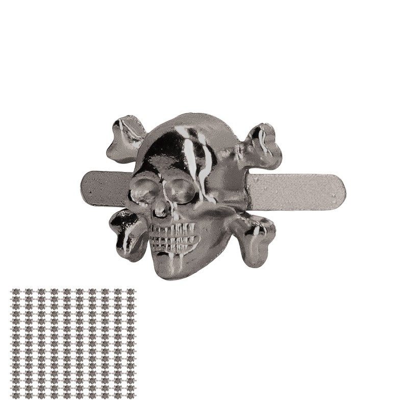 150 Pcs Skull Rivets Fashionable Gothic Style Beautiful Skull Stud