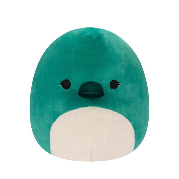 Squishmallows Original 14-Inch Selassi Green Platypus with Fuzzy White Belly - Large Ultrasoft Official Jazwares Plush