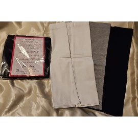 Maddie-Moo Set of 3 Women's Maternity Belly Band Clothing Extenders size Small