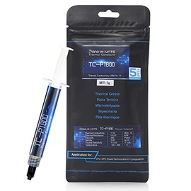 Thermal Compound Paste 18W/m•K 3g High Performance CPU Compound Paste Heatsink for GPU Processor and More