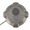 Temco 3-1/2" Vented Diesel Fuel Cap For Peterbilt Volvo Mack,