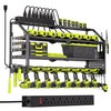 YFFSRJDJ Power Tool Organizer Wall Mount with Charging Station, 8