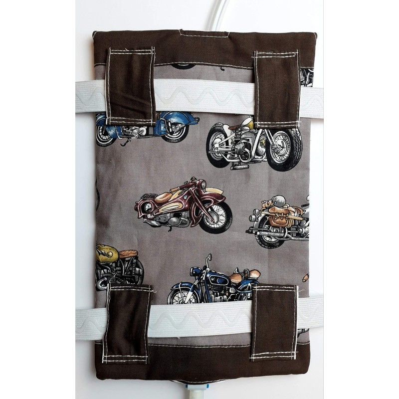 Catheter Leg Bag Holder. Drainage Bag Cover. Nutex.100% Cotton. Motorcycle