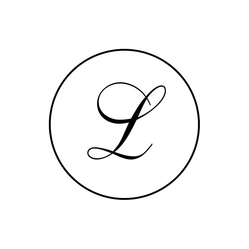 Herbin Brass Seal for Wax - Script Old Style Alphabet