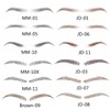 Yesallwas 2 Sheet 20 Pairs Eyebrow Tattoo Brown tattoo brow