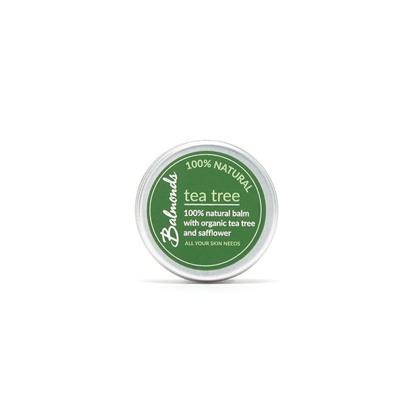 Balmonds Tea Tree Balm for Cold Wounds, Fungal Problems, Acne Stains and Insect Bites (50 ml)